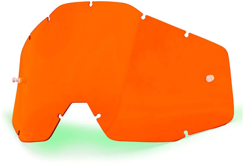 ZENIKO 100% Goggle Replacement Lens - Racecraft 1, Accuri 1, Strata 1 Compatible (Anti-Fog-CLEAR) - Image 3